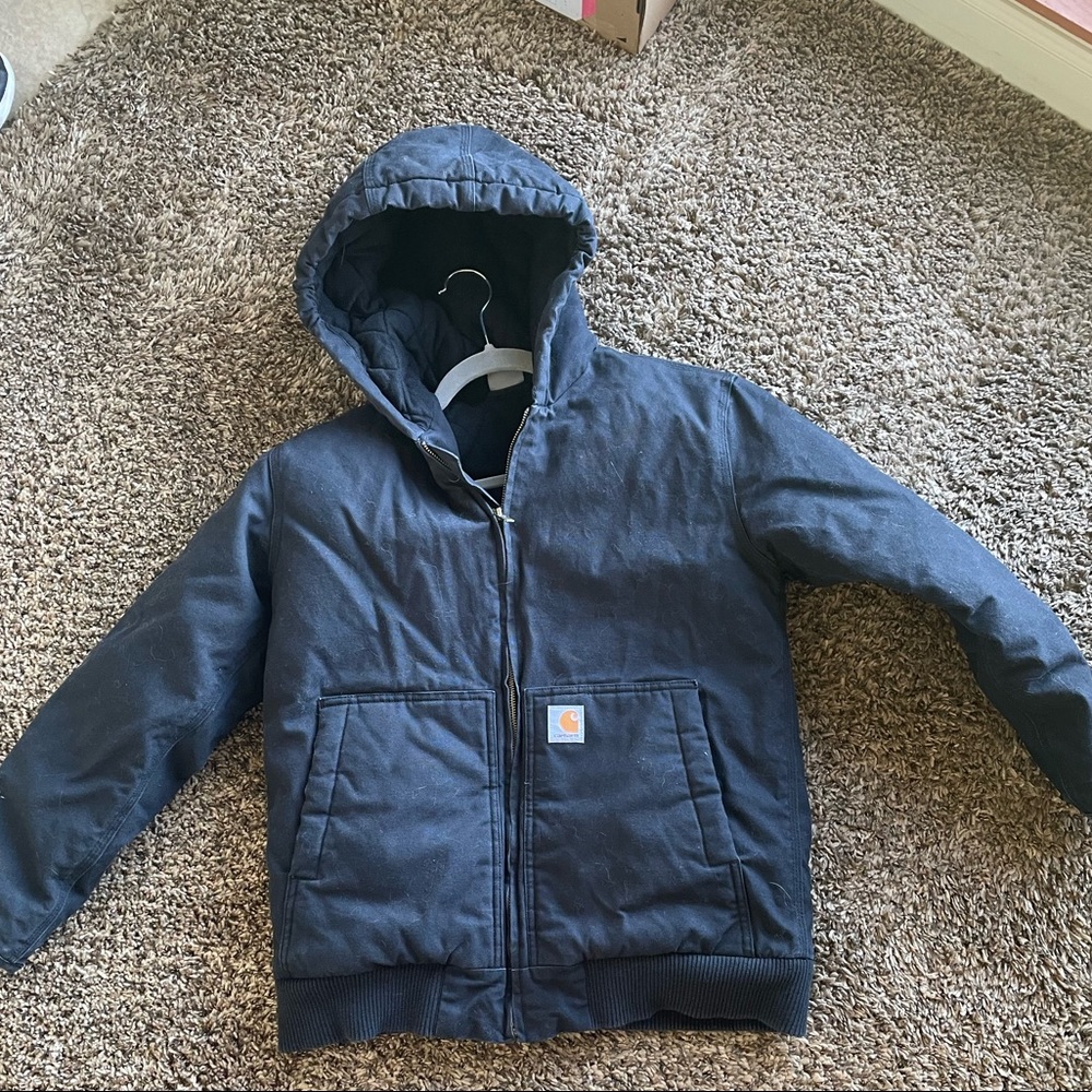Youth L (14/16) black Carhartt jacket